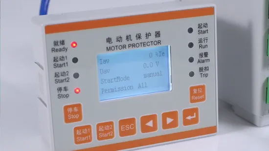 Relé de proteção de circuito de relés de motor protetor inteligente Acrel com RS485