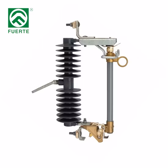 Corte de fusível de alta tensão usado como curto-circuito e over