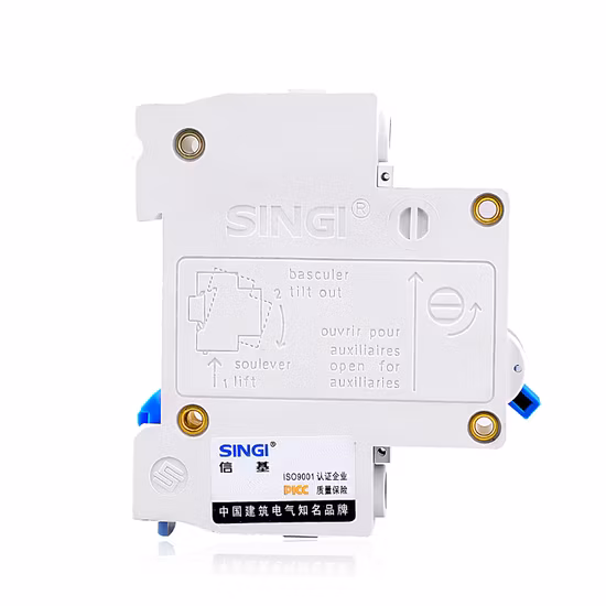 6ka CE certificado C tipo disjuntor miniatura AC 50/60 Hz MCB