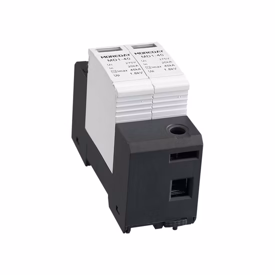 Dispositivo de proteção contra surtos de energia CA monofásico 2p 4p do SPD do impulso 275V 40ka do prendedor